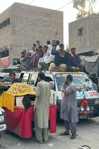 Pakistan and mountains portrait 17