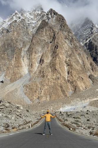 Pakistan and mountains portrait 20